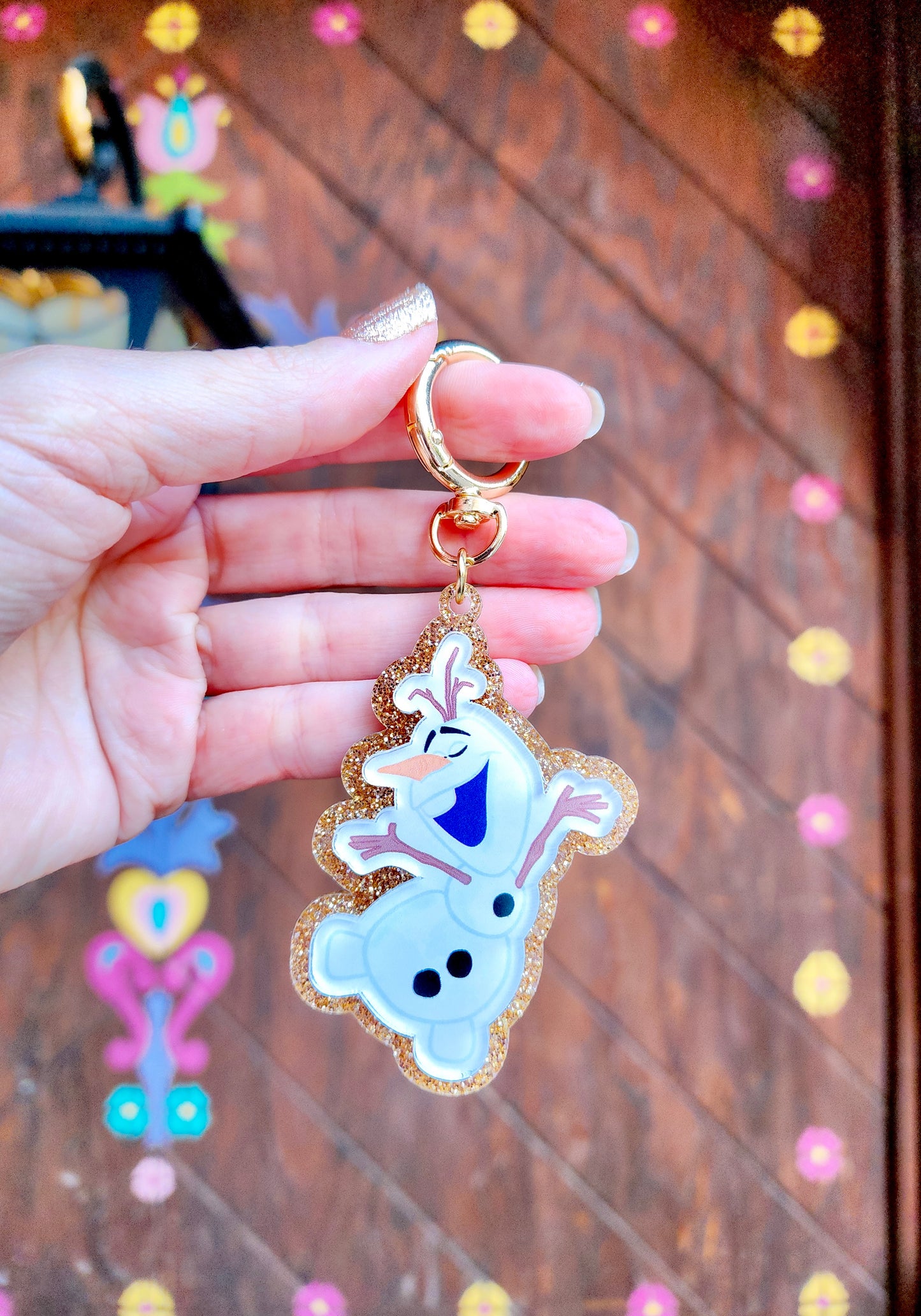 Snowman Sidekick Bag Charm