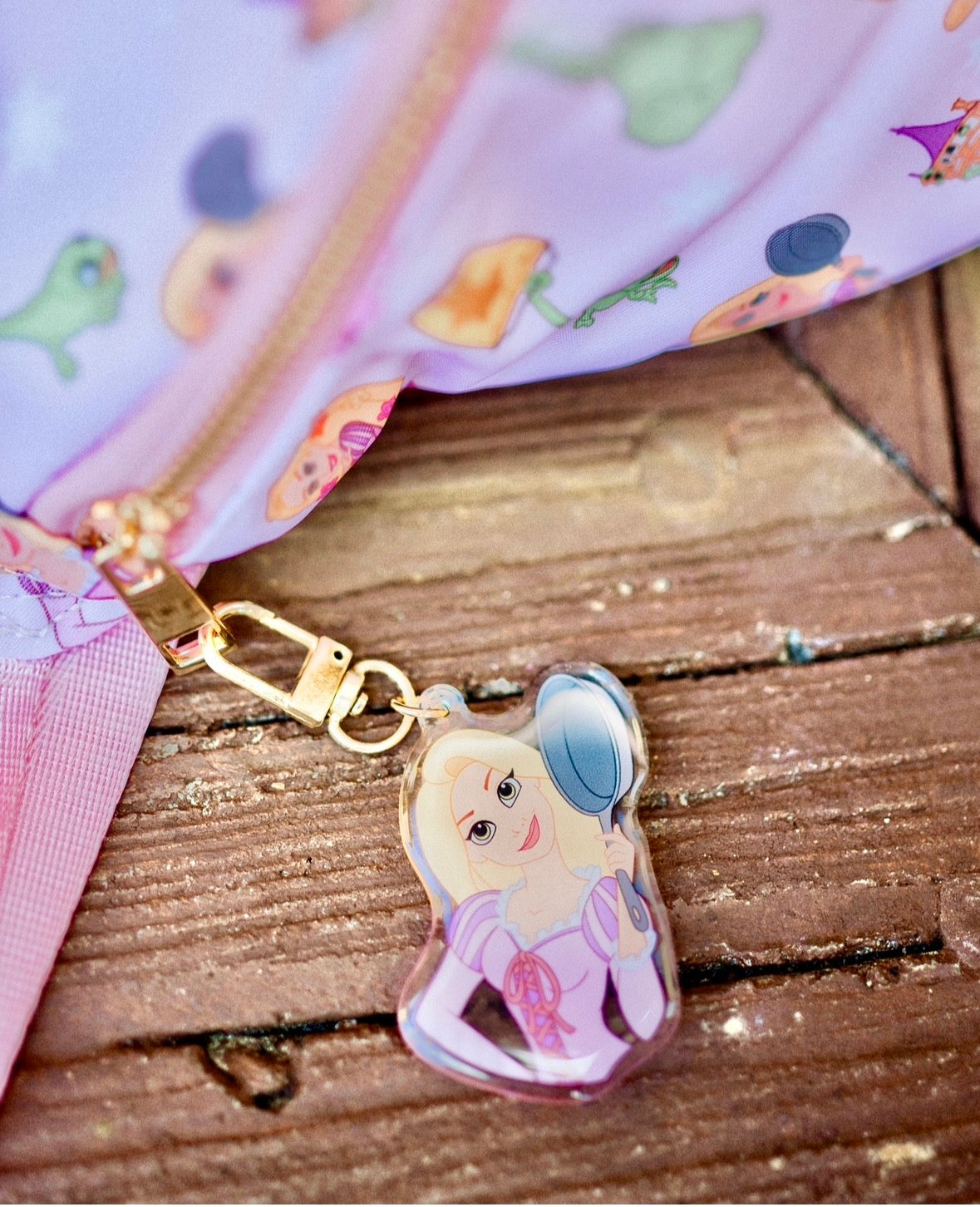 Frying Pan Princess Bag Charm