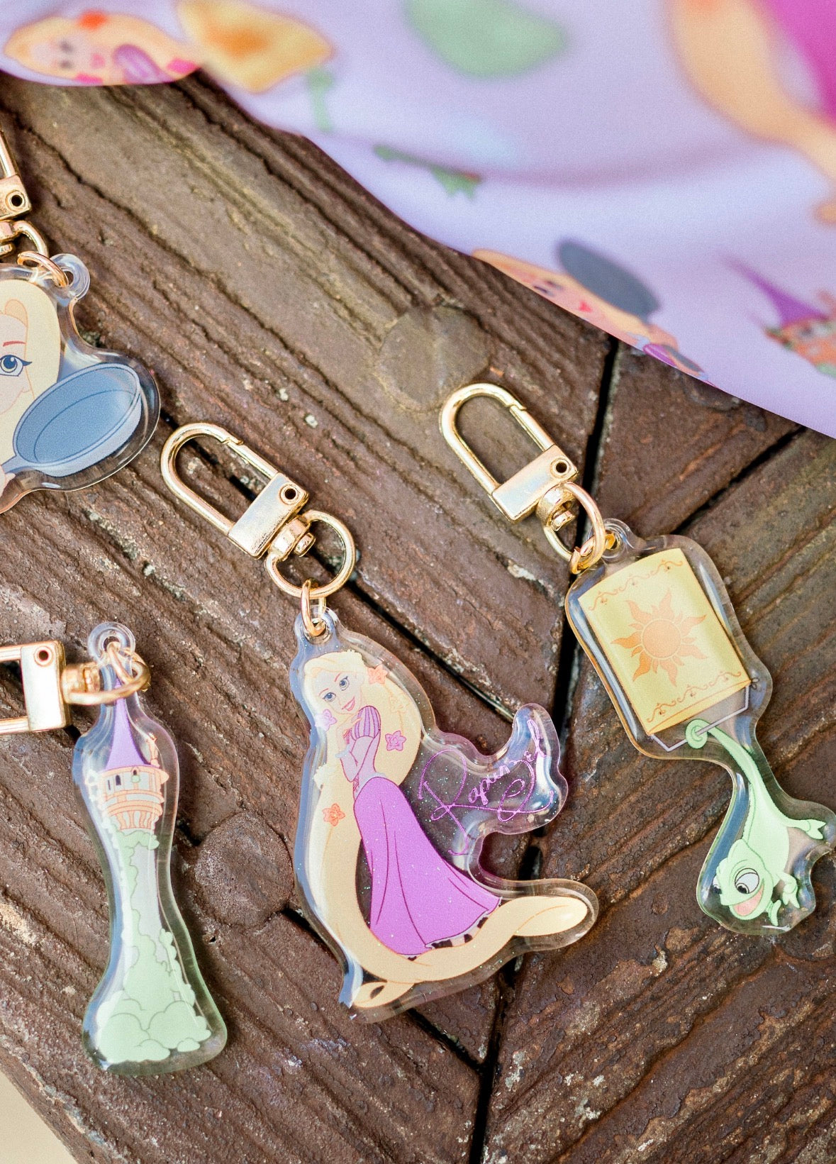 Lantern Lizard Bag Charm