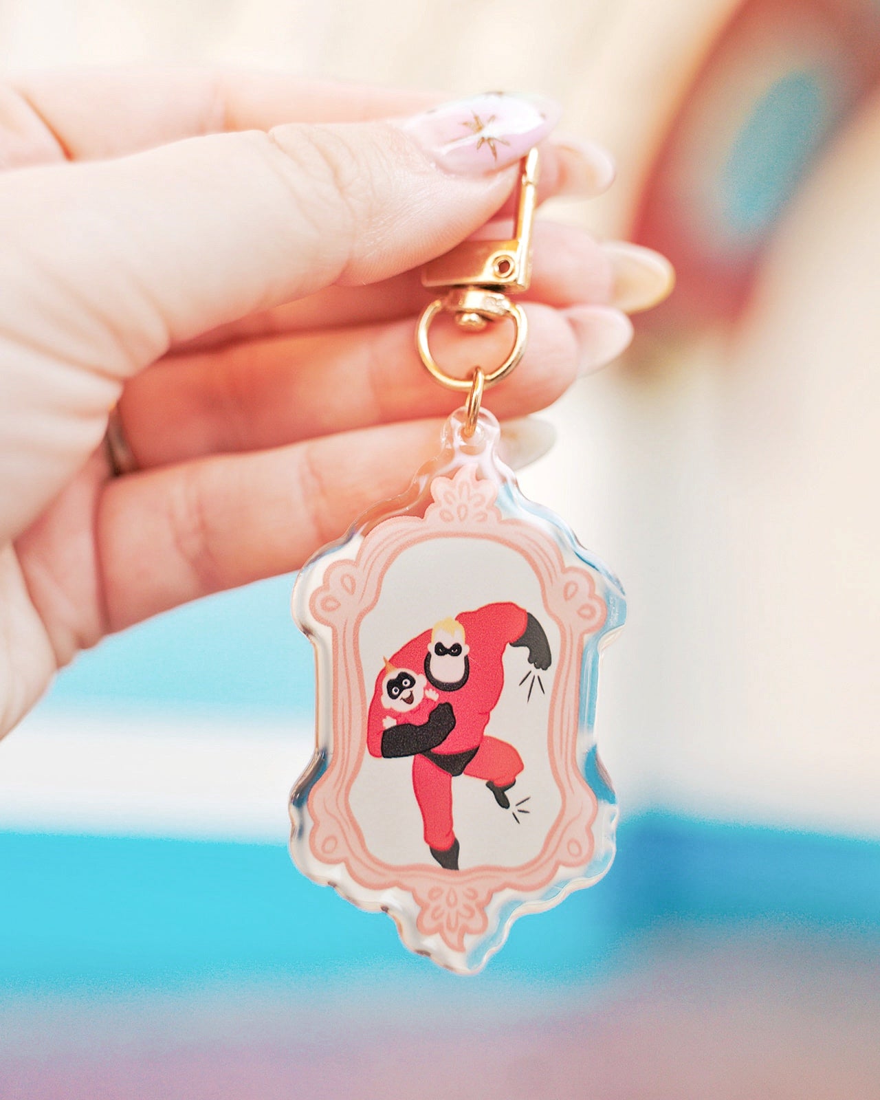 Superhero Bag Charm