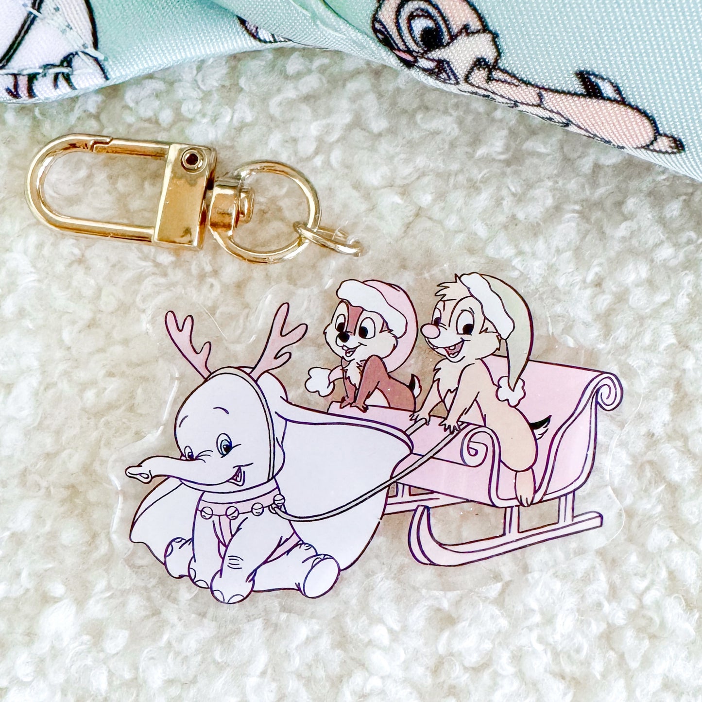 Sleigh Ride Bag Charm