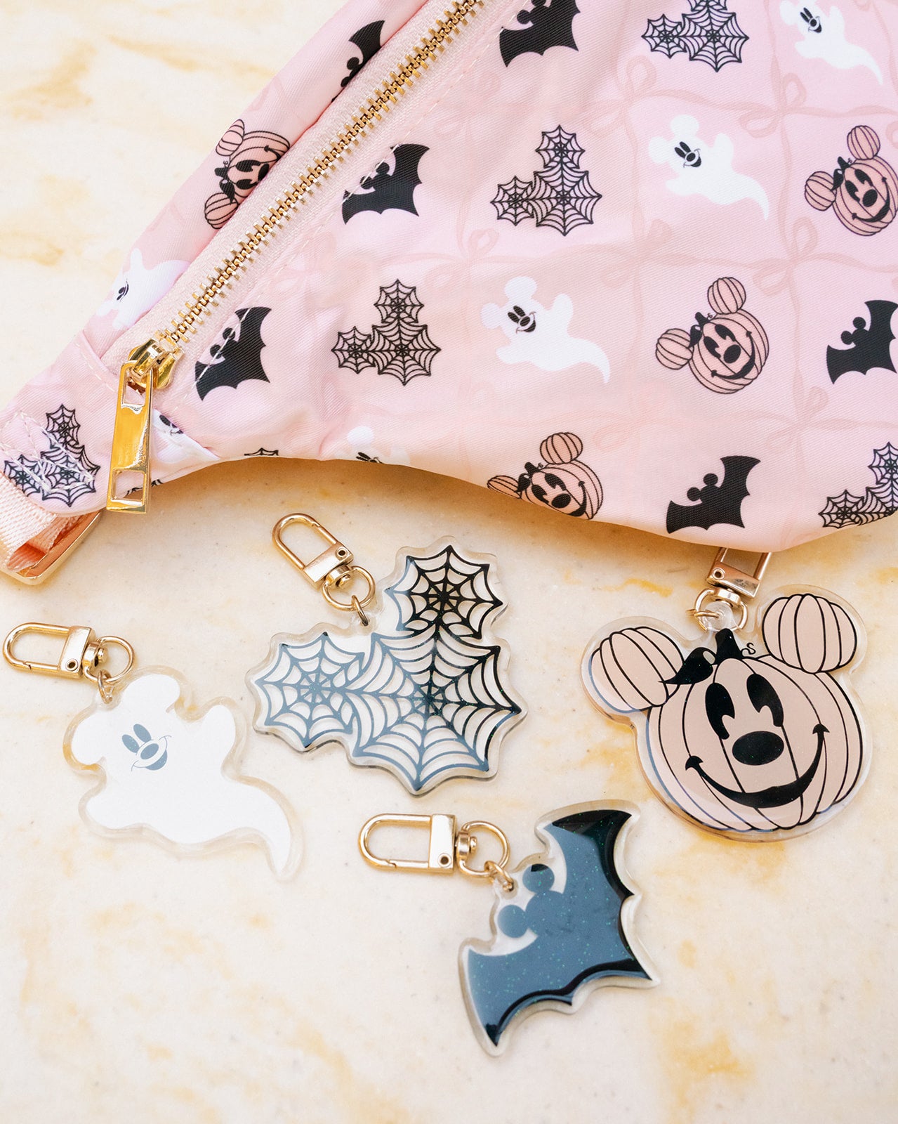 Spiderweb Bag Charm