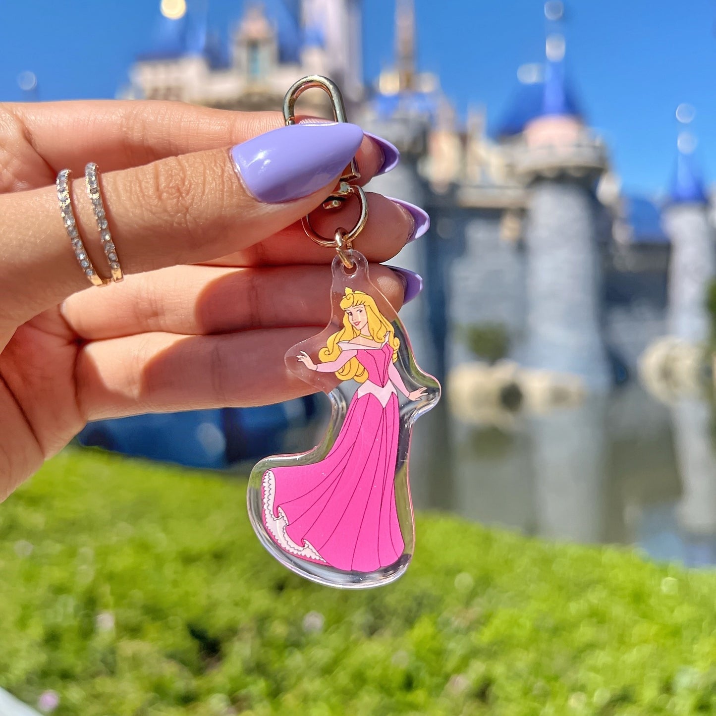 Sleeping Princess Bag Charm