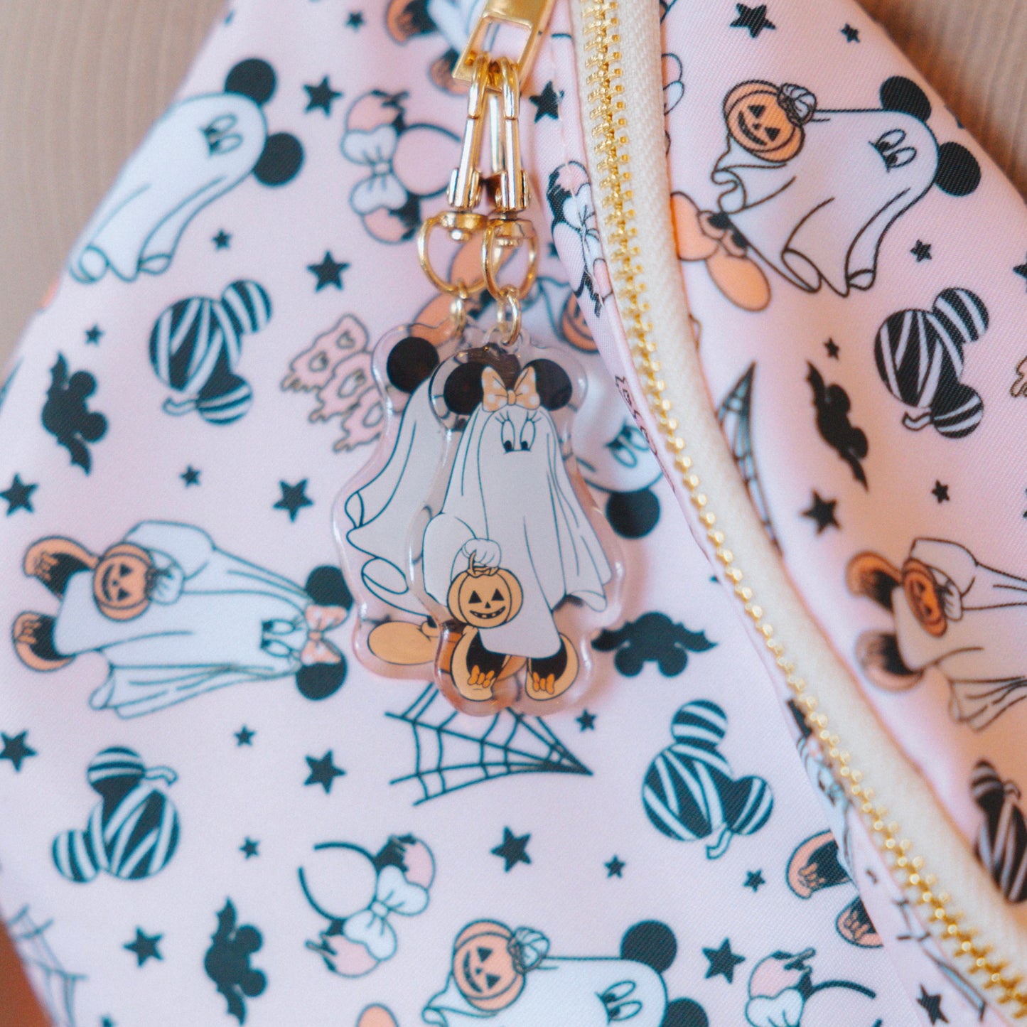 Girl Ghost Bag Charm