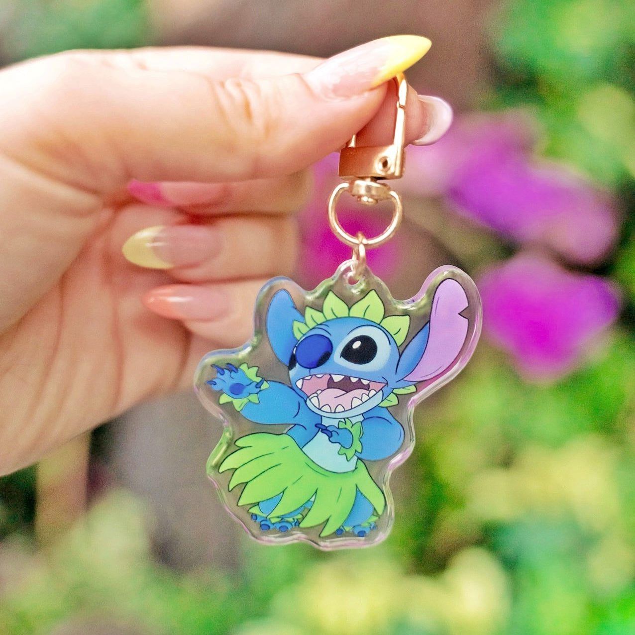 Hula Alien Bag Charm