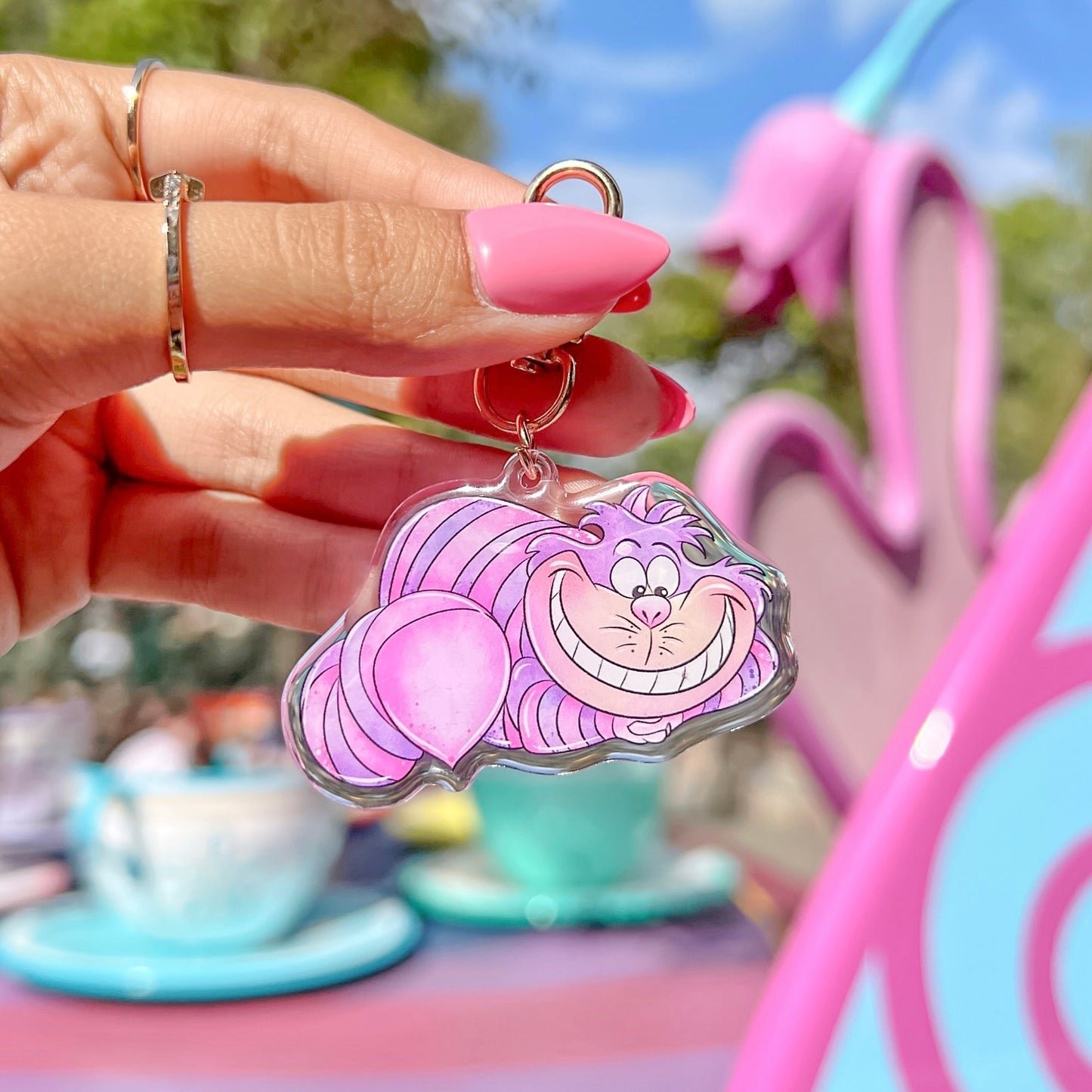 Cheshire Cat Bag Charm