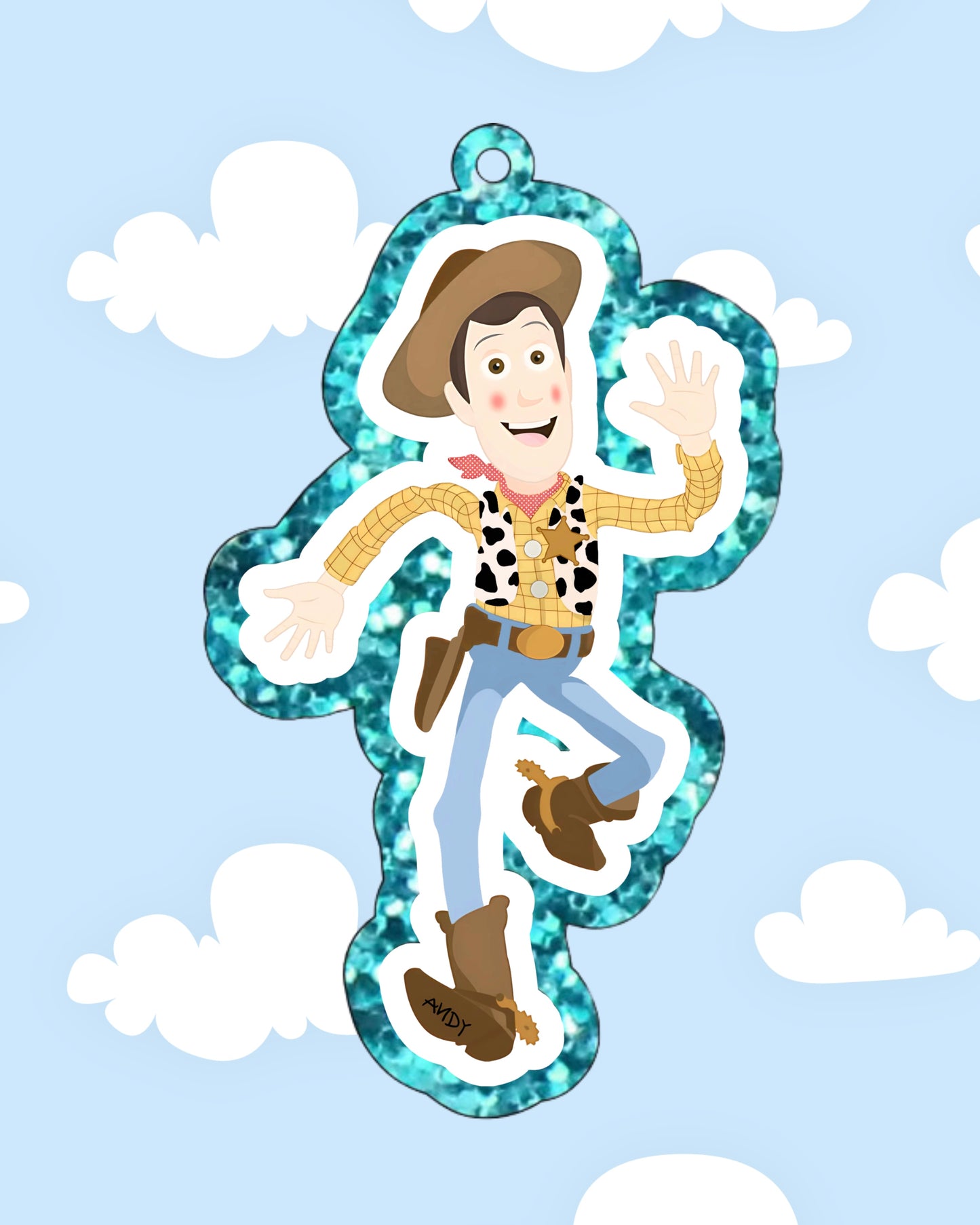 Cowboy Bag Charm