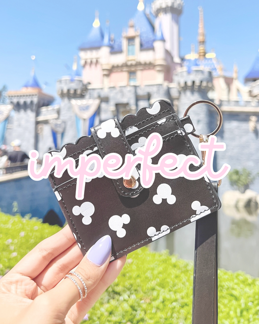 *IMPERFECT* Black Mini Wallet