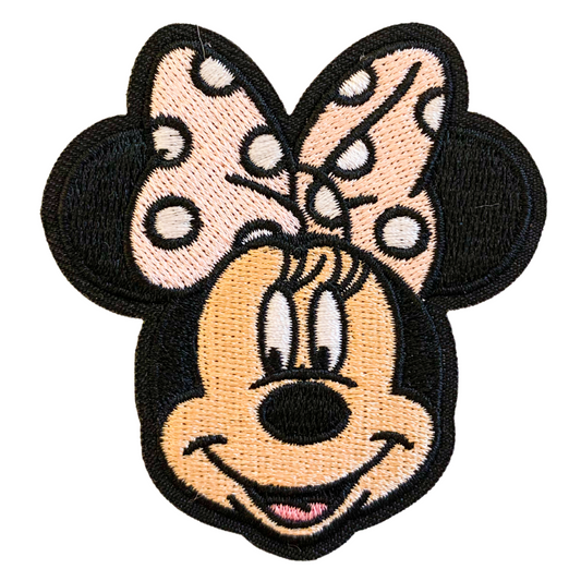 Pink Girl Mouse Patch