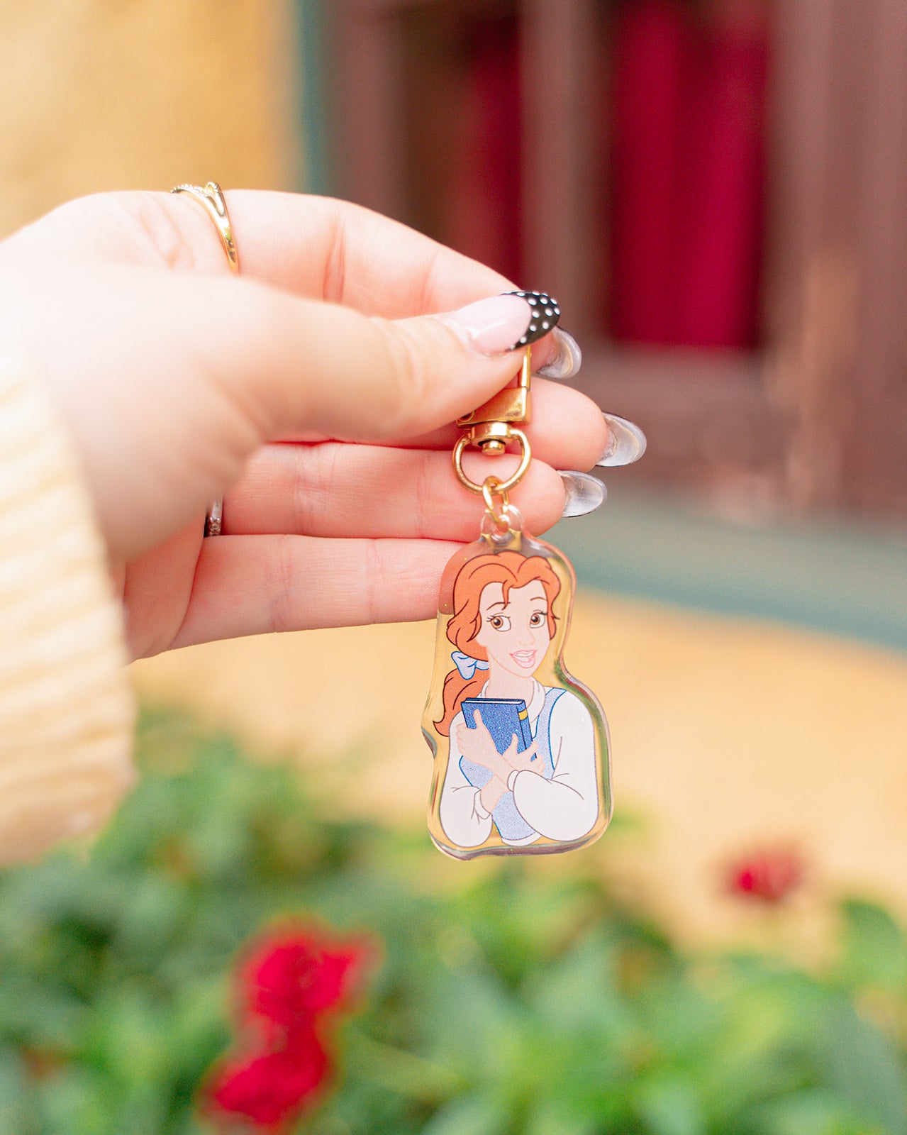 Book Princess Bag Charm