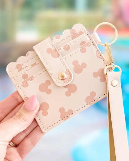 *IMPERFECT* Taupe Mini Wallet
