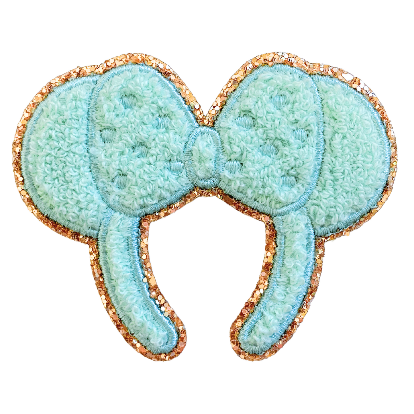 Blue Mouse Ears Patch