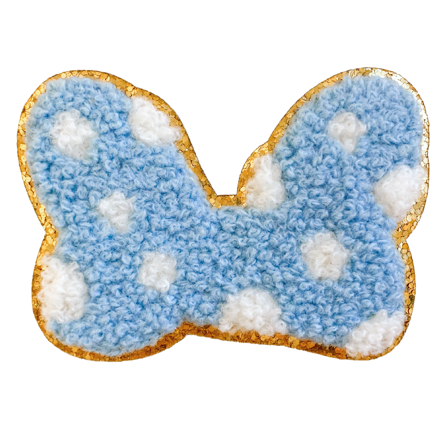 Blue Bow Patch