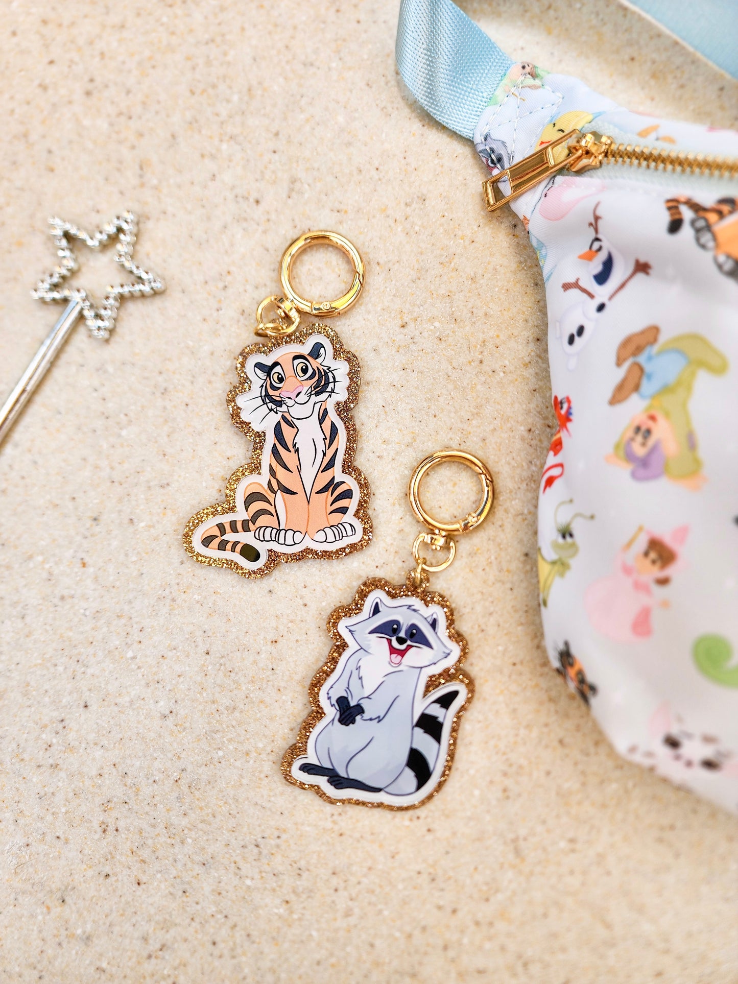 Racoon Sidekick Bag Charm