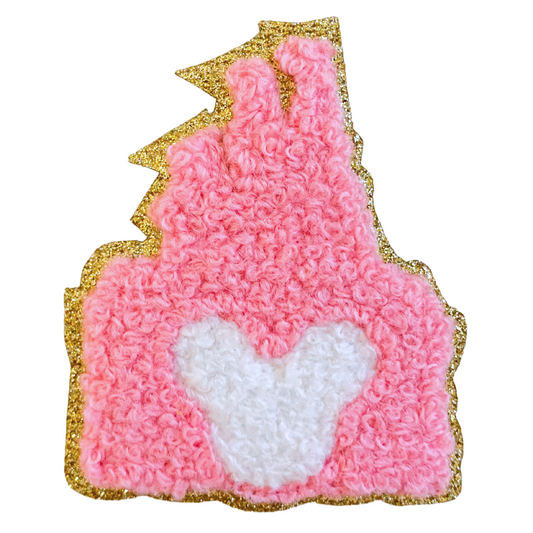 Pink Mouse Castle Patch