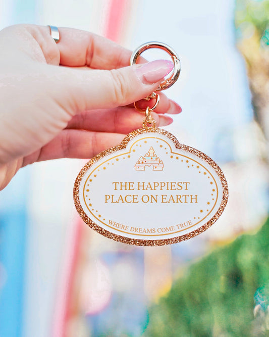 Happiest Place Bag Charm