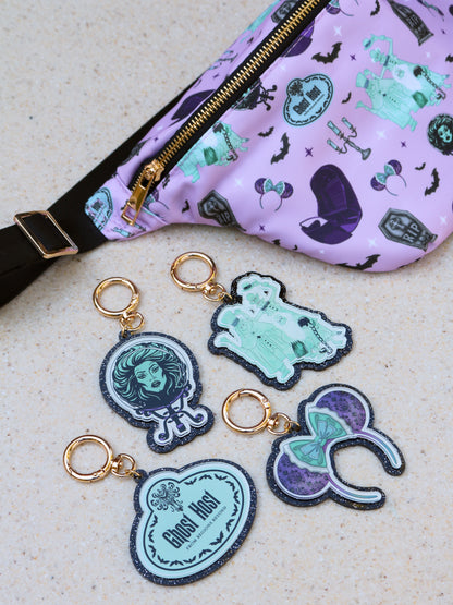 Crystal Ball Bag Charm