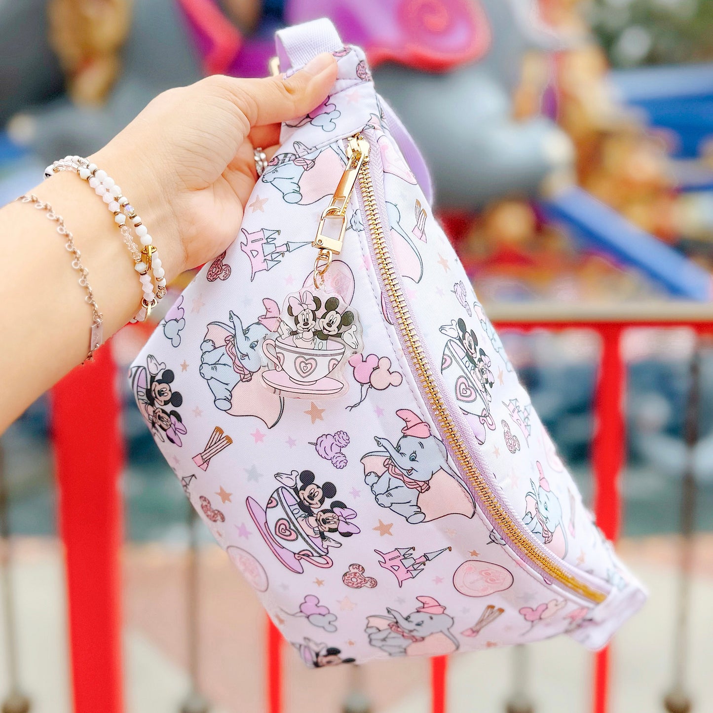 Teacup Mouse Friends Bag Charm