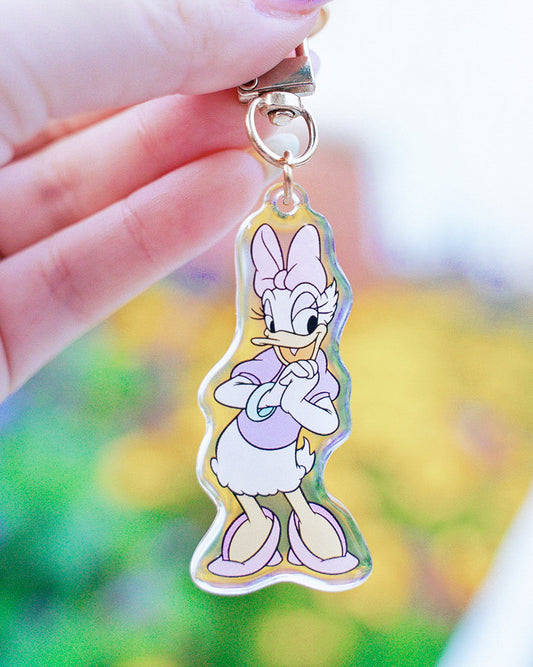 Diva Duck Bag Charm