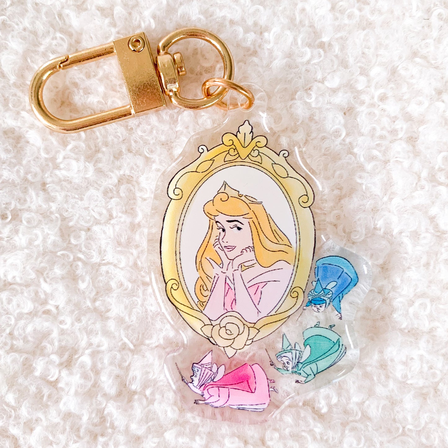 Sleeping Princess Bag Charm