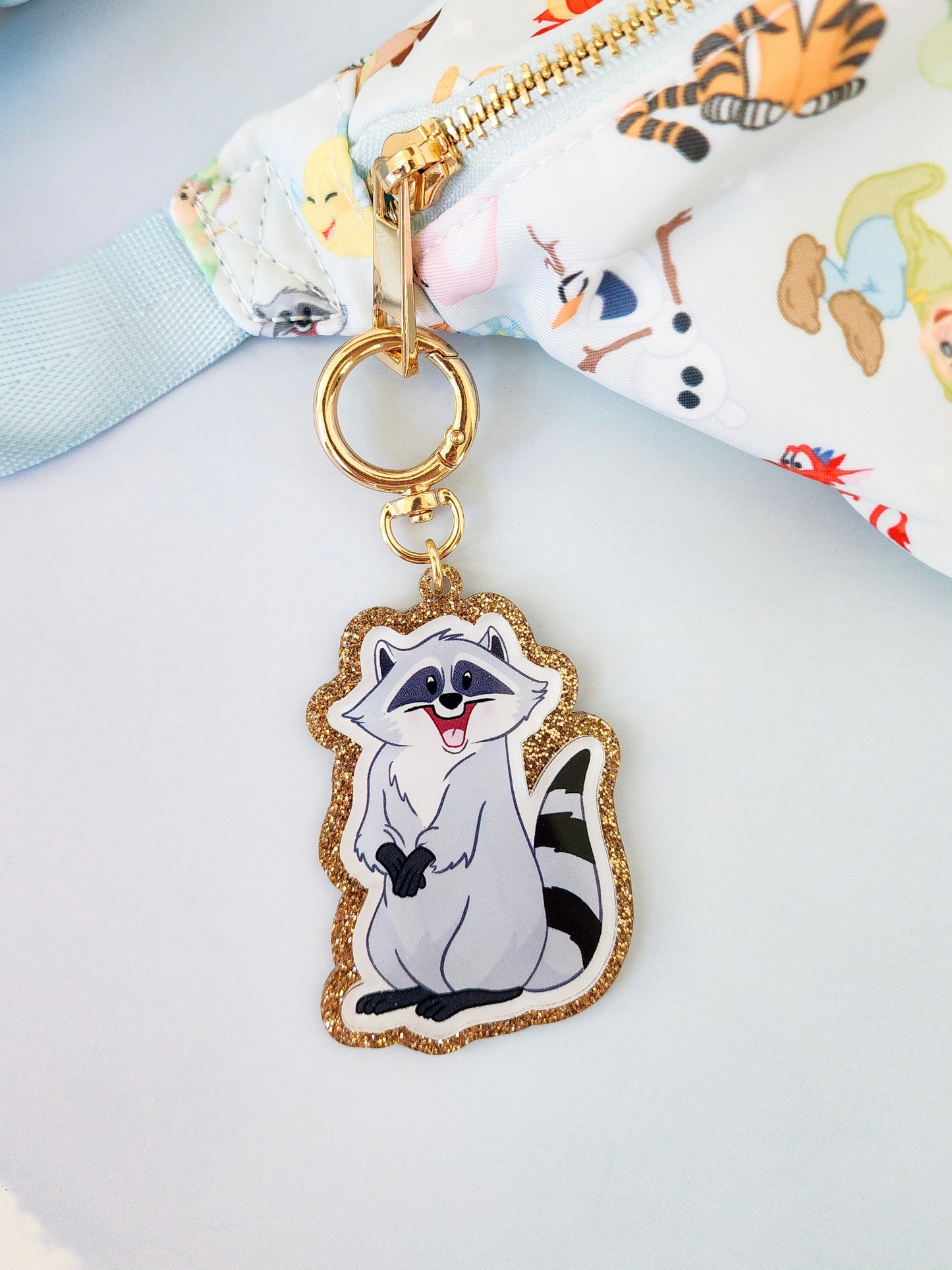 Racoon Sidekick Bag Charm