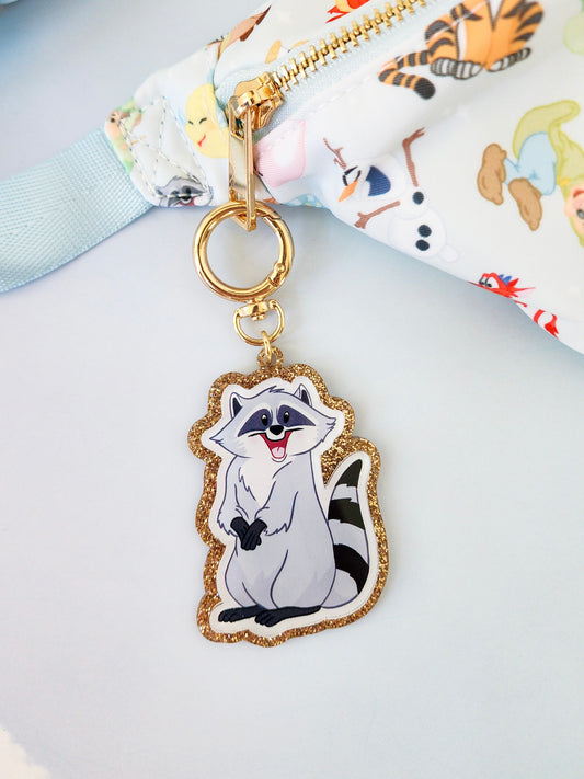 Racoon Sidekick Bag Charm
