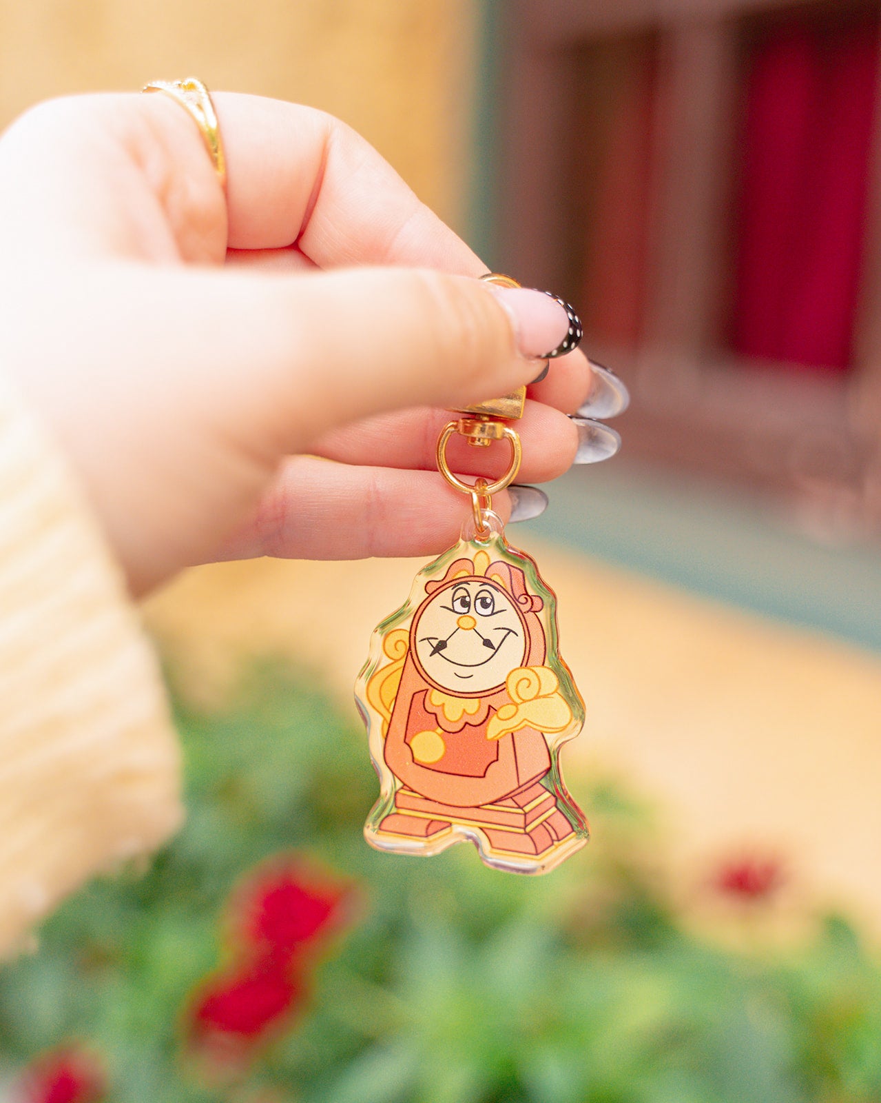 Clock Bag Charm