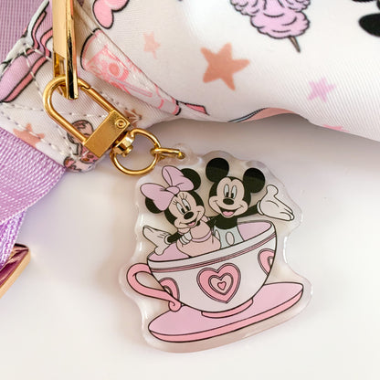 Teacup Mouse Friends Bag Charm