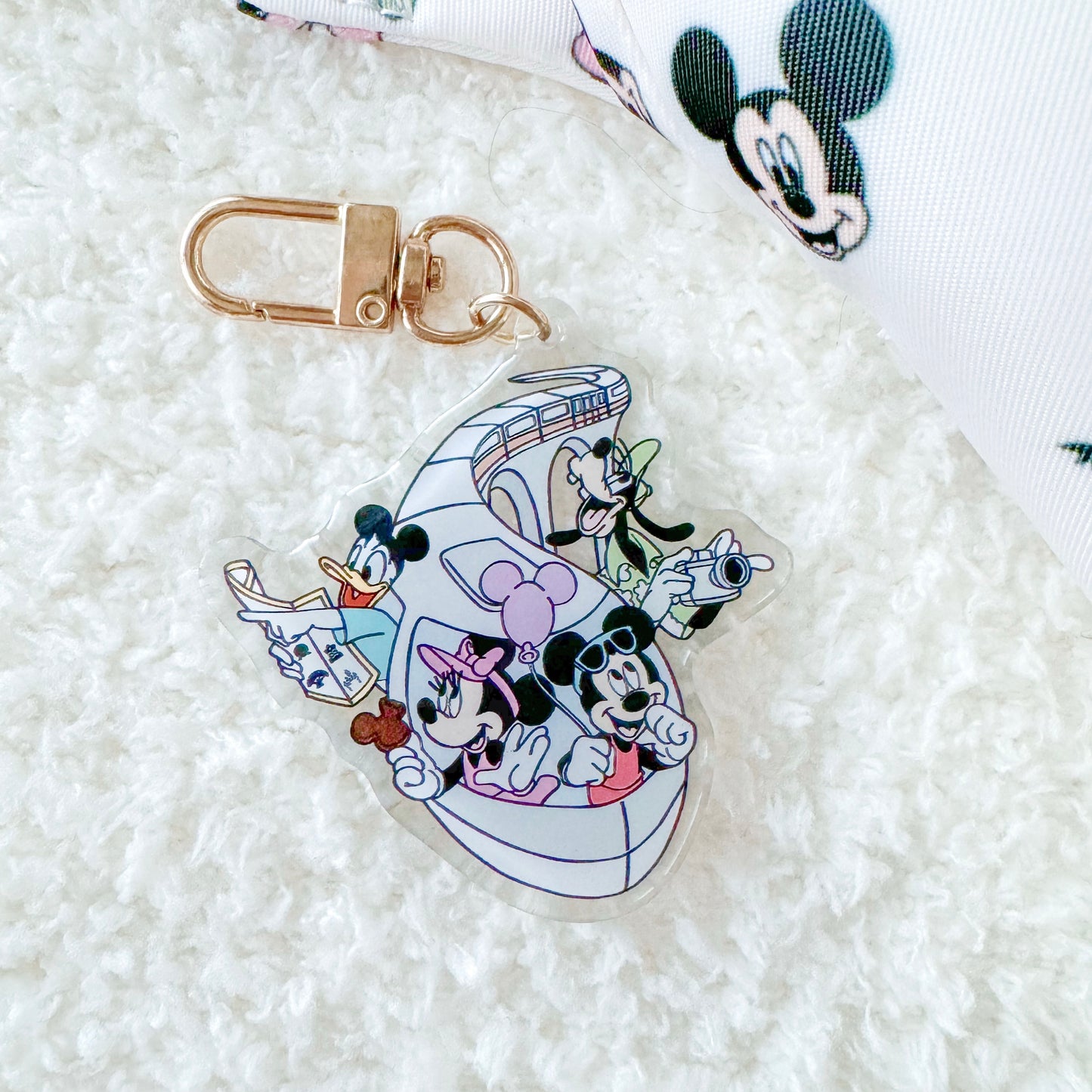 Monorail Bag Charm