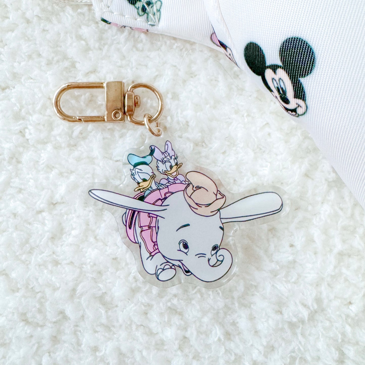 Elephant Ride Bag Charm