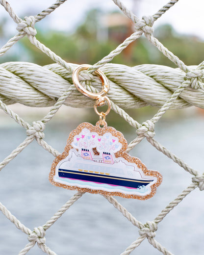 Cruise Ship Bag Charm