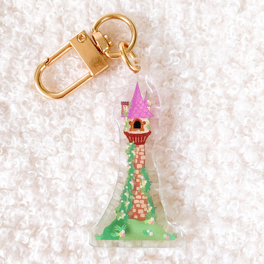 Tangled Tower Bag Charm