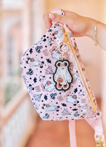 Girl Ghost Bag Charm