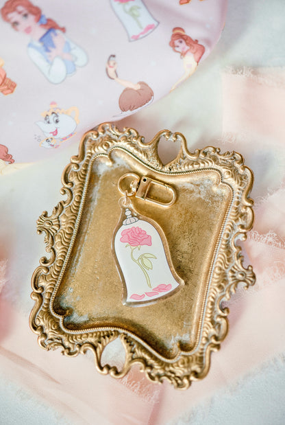 Enchanted Rose Bag Charm
