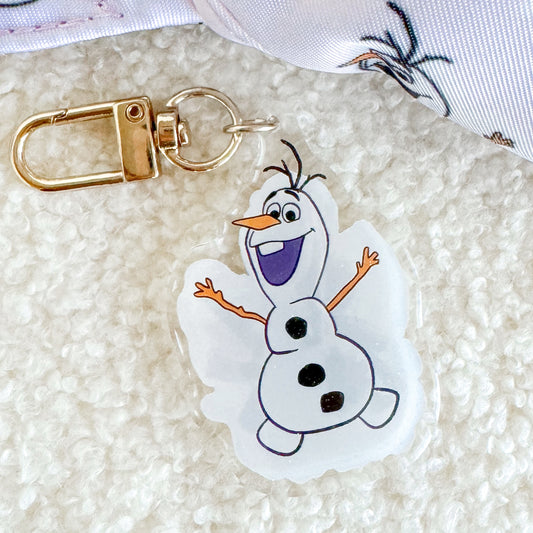 Snowman Bag Charm