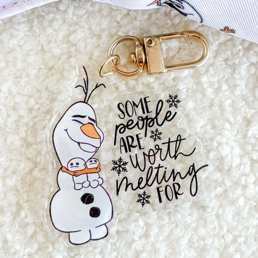 Worth Melting For Bag Charm