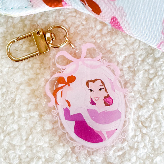 Beauty Princess Holiday Bag Charm