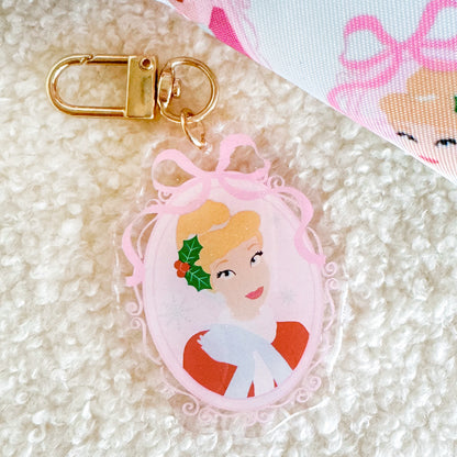 Cindy Princess Holiday Bag Charm