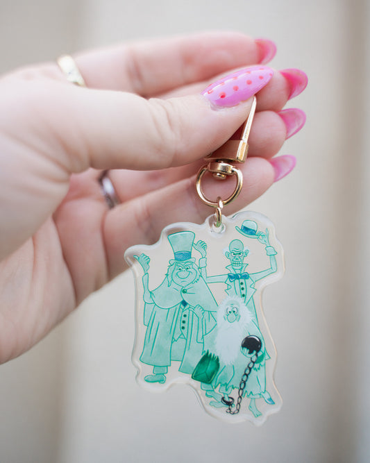 Hitchhiking Ghosts Bag Charm