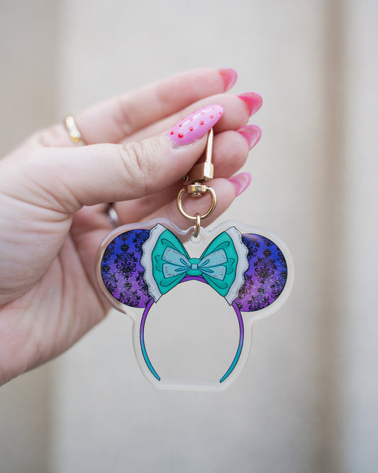 Haunted Mouse Ears Bag Charm