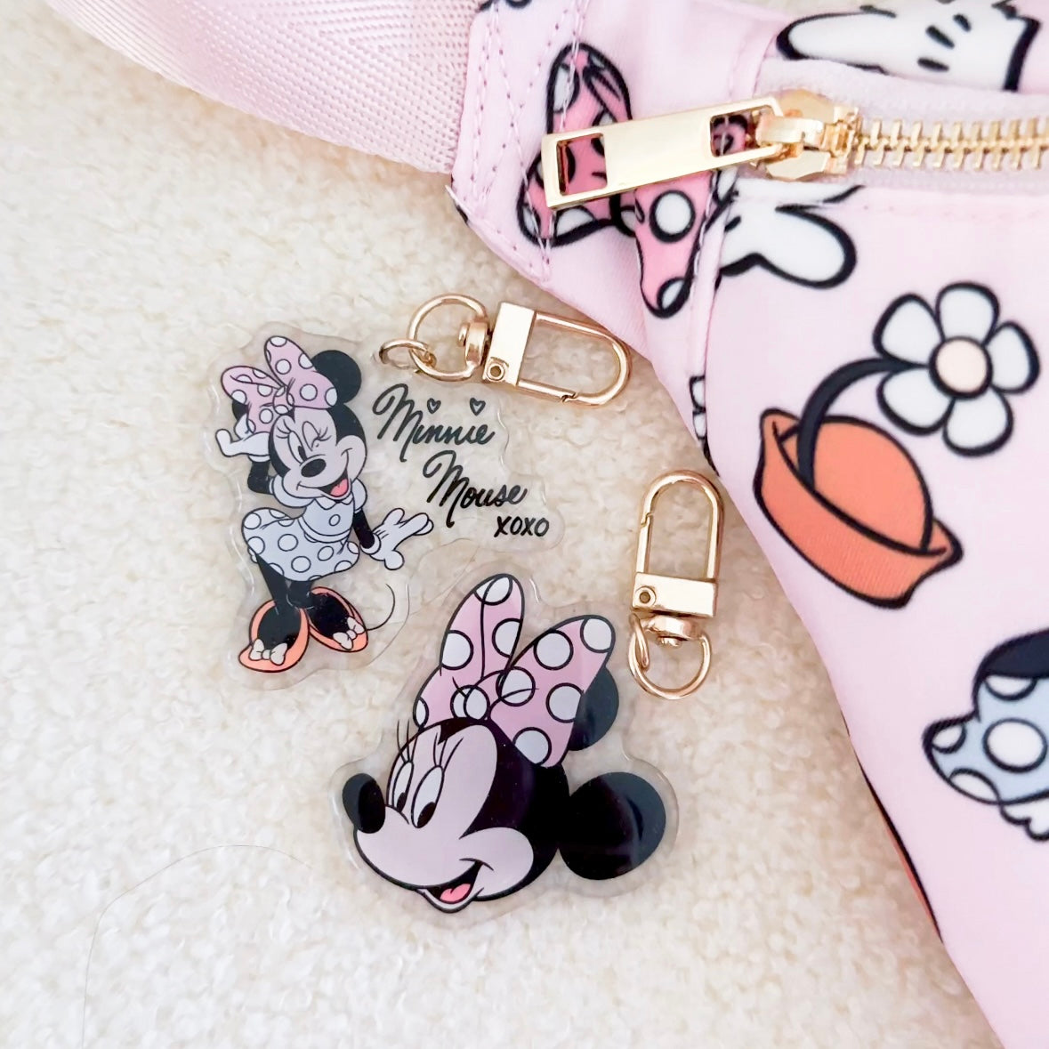 XOXO Mouse Bag Charm