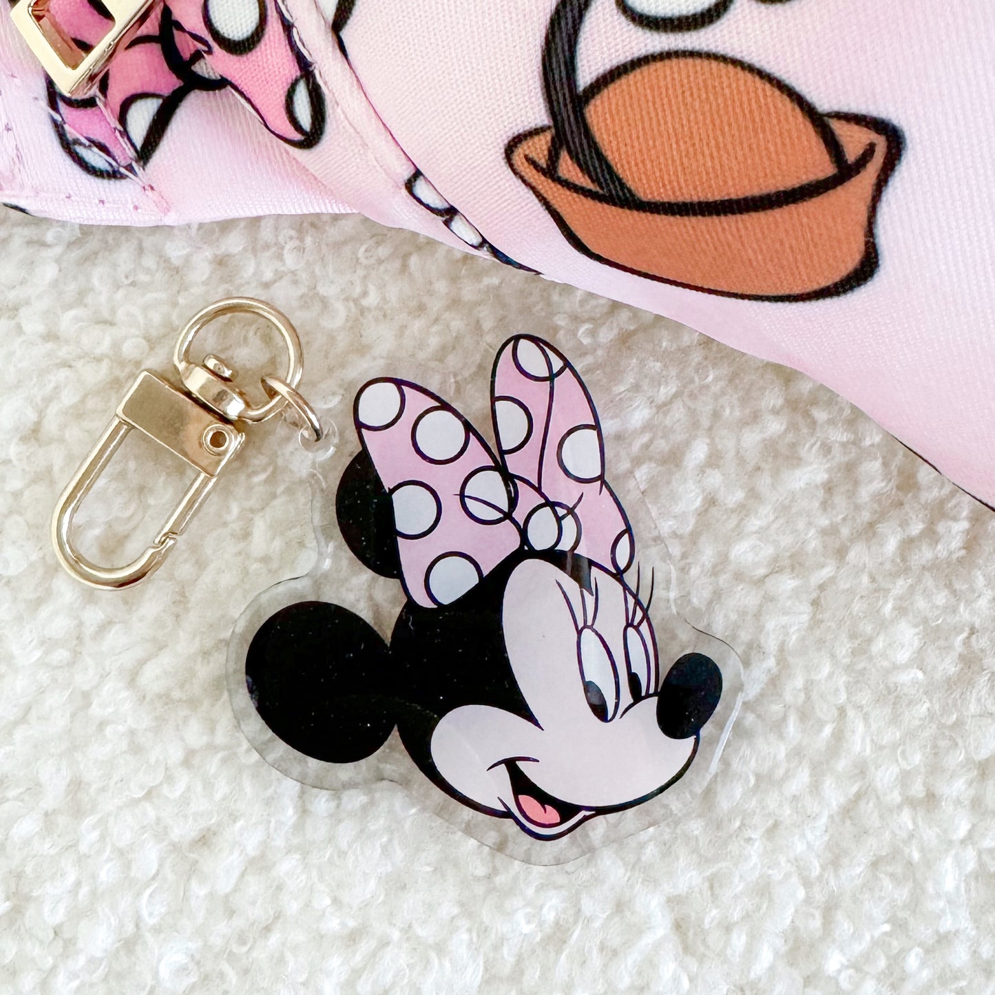 Girl Mouse Bag Charm