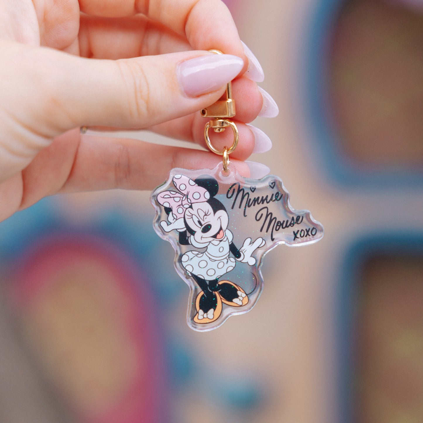 XOXO Mouse Bag Charm