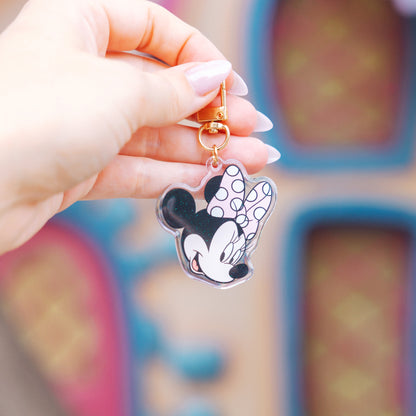 Girl Mouse Bag Charm