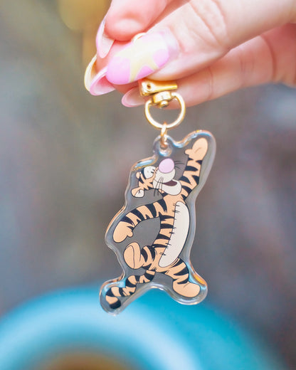 Bouncing Tiger Bag Charm