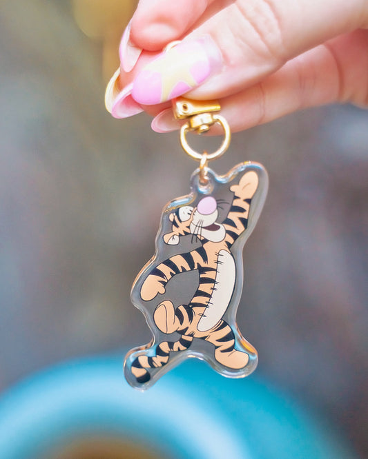 Bouncing Tiger Bag Charm