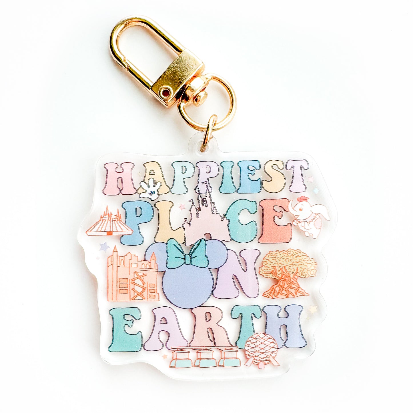 Happiest Place On Earth Bag Charm