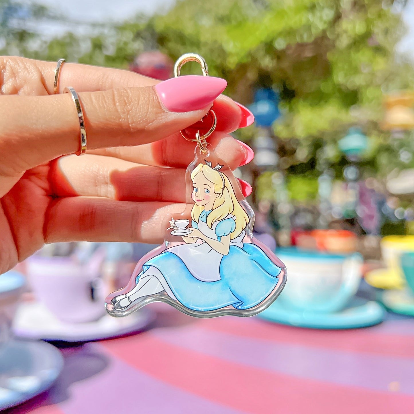 Alice Bag Charm
