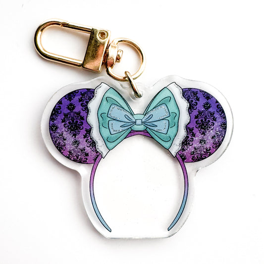 Haunted Mouse Ears Bag Charm