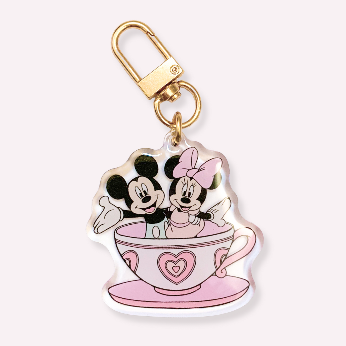 Teacup Mouse Friends Bag Charm